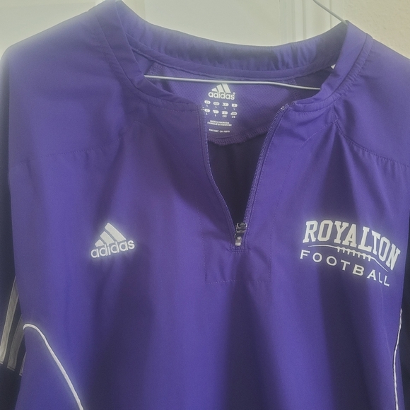 Adidas Men Purple Rain Jacket, Windbreaker - Picture 1 of 4